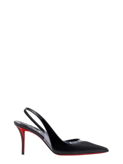 Shop Christian Louboutin Posticha Slingback In Black