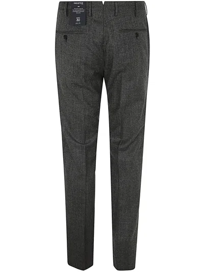 Shop Incotex Men Trouser In Mid Grey