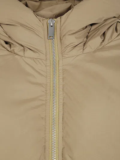 Shop Studio Nicholson Injection Padded Coat In Beige