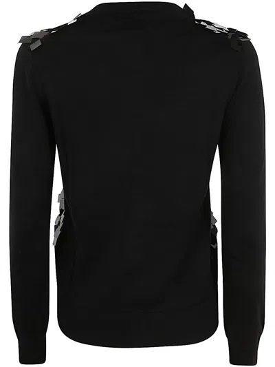 Shop Comme Des Garçons Comme Des Garçons Ladie`s Sweater In Black