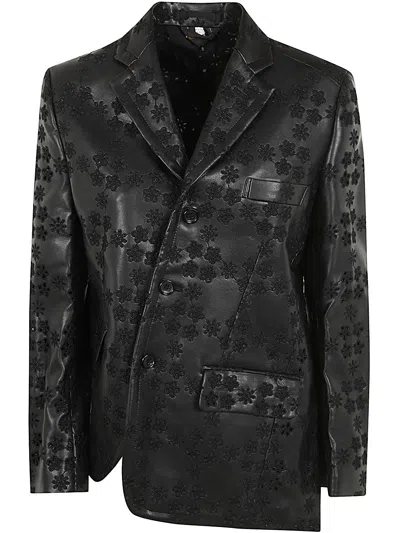 Shop Comme Des Garçons Ladie`0s Jacket In Black