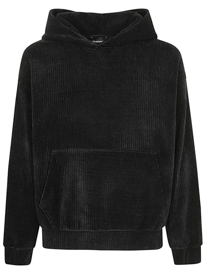 Shop Emporio Armani Sweatshirt In Black