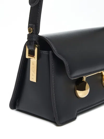 Shop Marni Shoulder Bag In Black