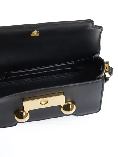 Shop Marni Shoulder Bag In Black