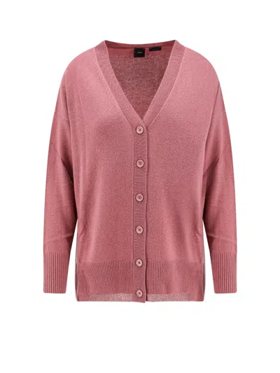 Shop Pinko Cardigan In Pink