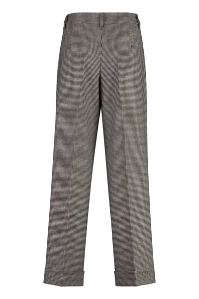 S Max Mara Lilly Wide-leg Trousers In Ecru