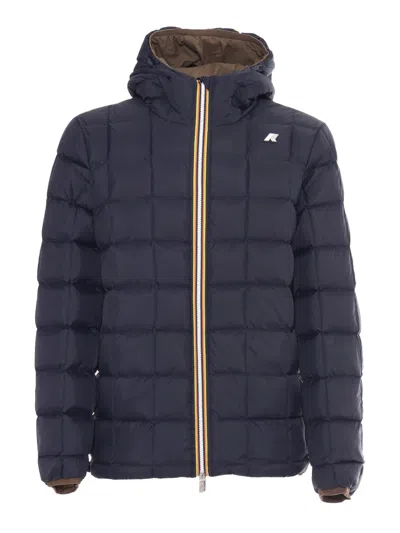 K-way Jack St Thermo Double Down Jacket In Brown