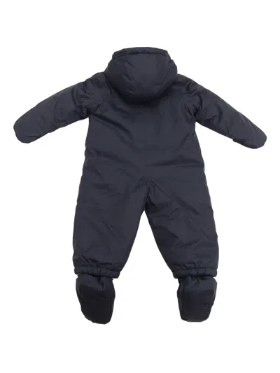 K-way E. Le Vrai 3.0 Snotty Orsetto Padded Jumpsuit In Blue