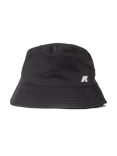 K-way Pascalle Twill Marmotta Hat In Black