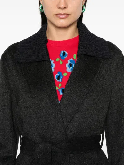 P.a.r.o.s.h Leak Coat In Grey