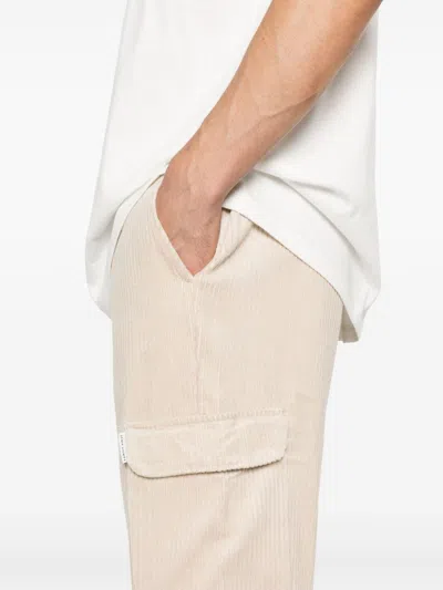 Family First Corduroy Track Pants In Neutrals