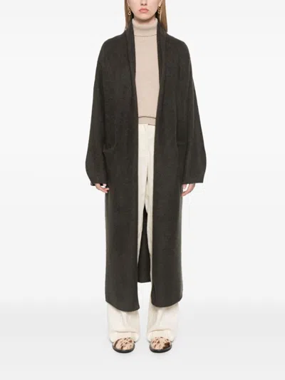 Frenckenberger Cashmere Cardigan In Green