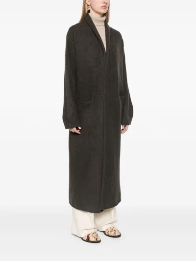 Frenckenberger Cashmere Cardigan In Green