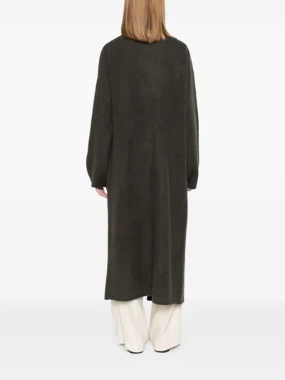 Frenckenberger Cashmere Cardigan In Green