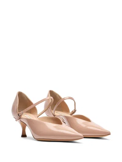 Casadei Scarlet Jolly Kitten - Woman Pumps And Slingback Sand 38 In Neutrals