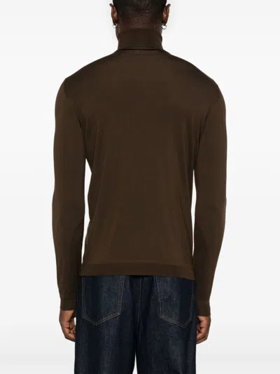 Goes Botanical Sweater In Brown