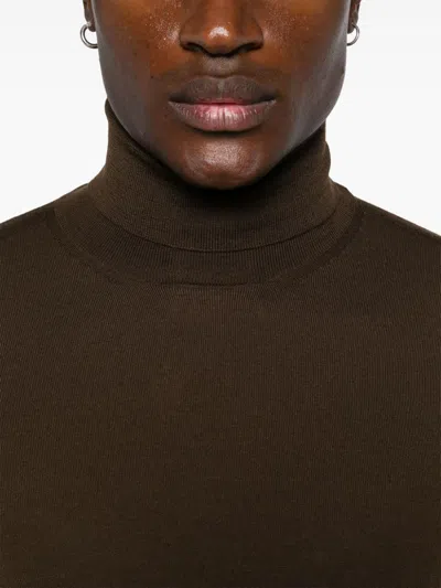 Goes Botanical Sweater In Brown