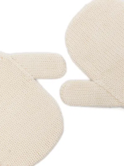 Gucci Wool Gloves In Neutrals