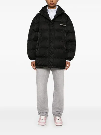 Isabel Marant Étoile Belize Coat In Black