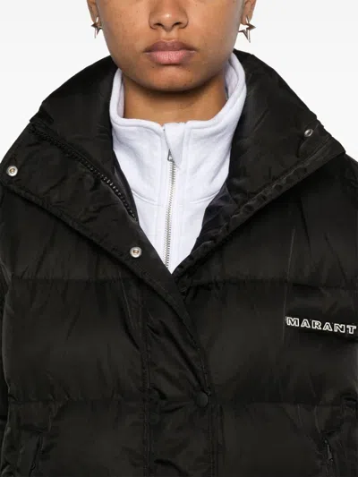Isabel Marant Étoile Belize Coat In Black