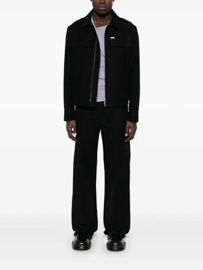 Ferragamo Cotton Jacket In Black