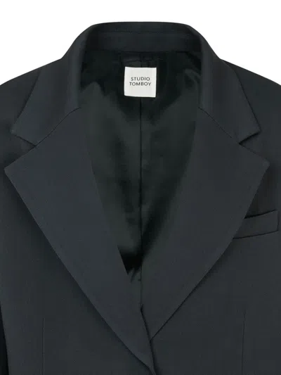 Studio Tomboy Tailored Jacket In Grey