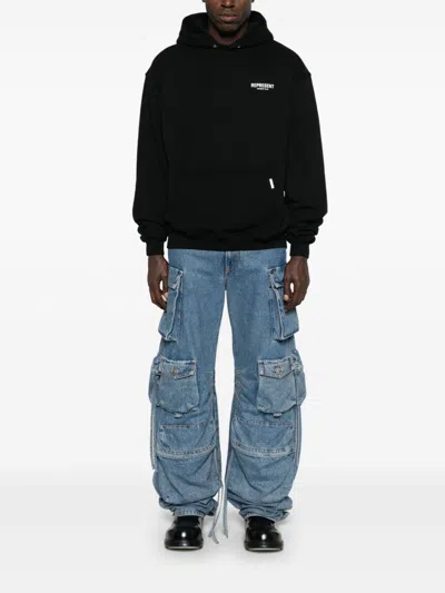 Represent Hoodie In Black