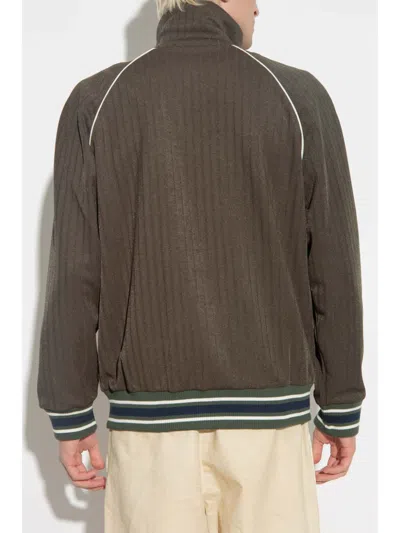 Golden Goose Star Track Jacket In Brown