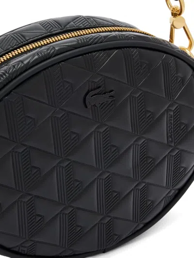 Lacoste Maheki Shoulder Bag In Black