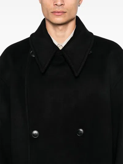 Shop The Frankie Shop Cooper Peacoat In Black