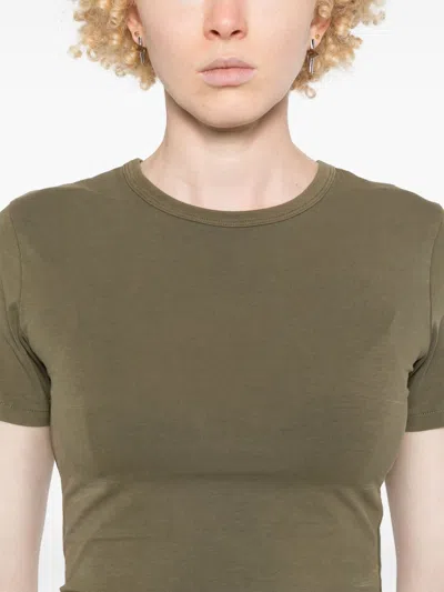 Entire Studios Jersey T-shirt In Green
