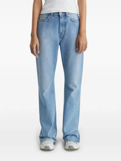 Axel Arigato Ryder Flared Jeans In Blue
