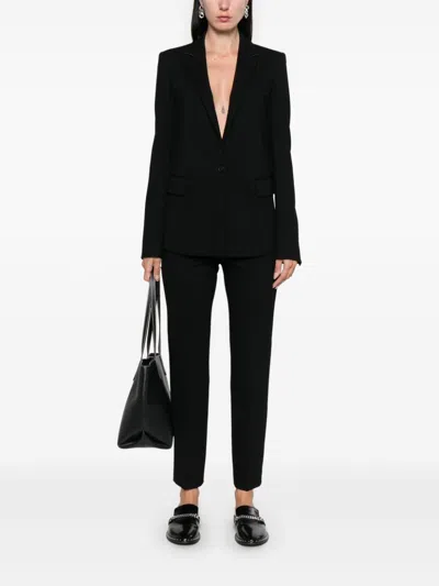 Fabiana Filippi Jersey Blazer In Black