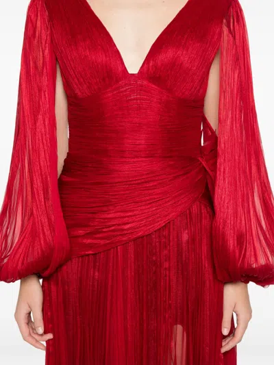 Iris Serban Lunah Gown In Red