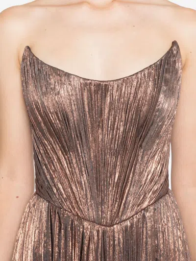 Iris Serban Ada Gown In Brown