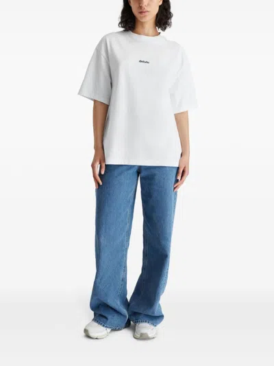 Axel Arigato Delulu Distressed T-shirt In White