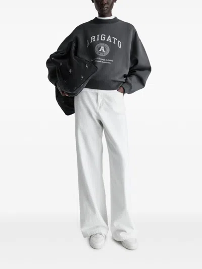 Axel Arigato University Sweatshirt In Grey