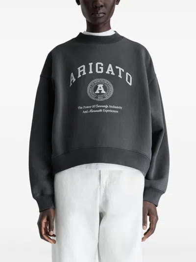 Axel Arigato University Sweatshirt In Grey