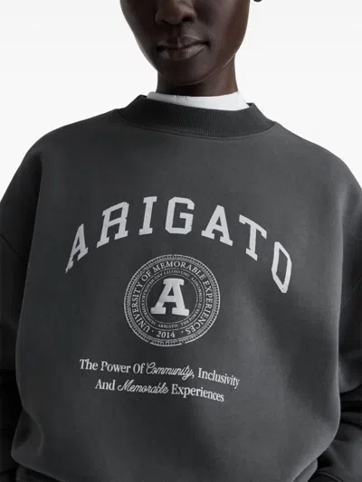 Axel Arigato University Sweatshirt In Grey