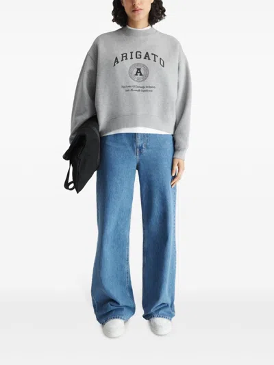 Axel Arigato University Sweatshirt In Grey