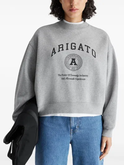 Axel Arigato University Sweatshirt In Grey