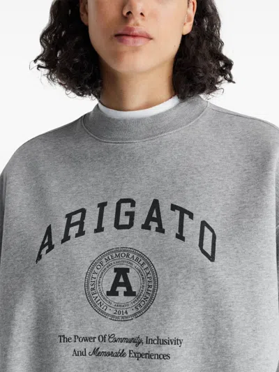 Axel Arigato University Sweatshirt In Grey