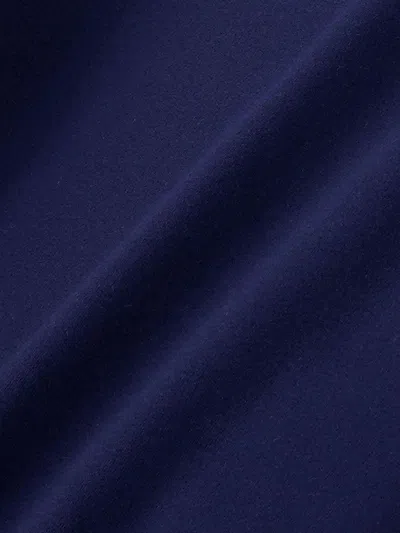 Sporty And Rich Elastic Waist-edge Shorts In Blue