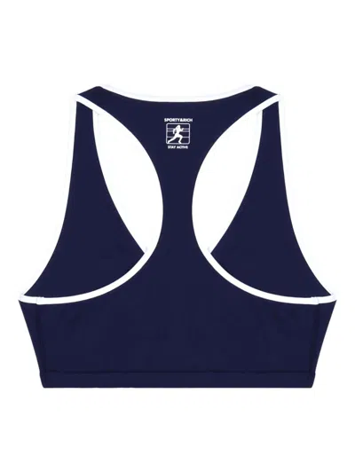 Sporty And Rich V-neck Sports Vest In Blue