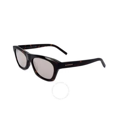 Givenchy Grey Mirror Square Men's Sunglasses Gv40026u 52c 55