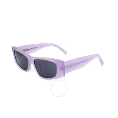 Givenchy Dark Grey Rectangular Ladies Sunglasses Gv40048f 78a 56