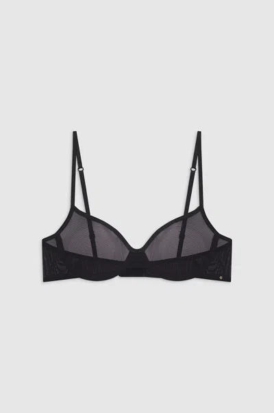 Anine Bing Vena Bra In Black In Black