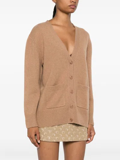 Shop Kujten Any Cardigan In Brown