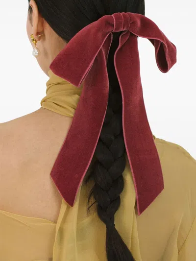 Jennifer Behr Adley Bow In Pink