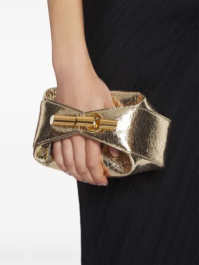 Lanvin Haute Sequence Clutch In Gold